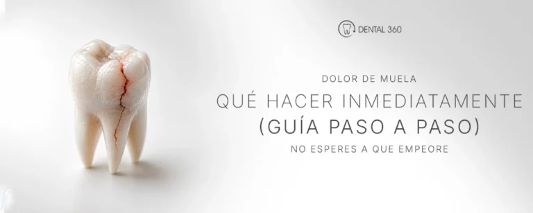 Muela fracturada junto al texto dolor de muela y qué hacer inmediatamente paso a paso