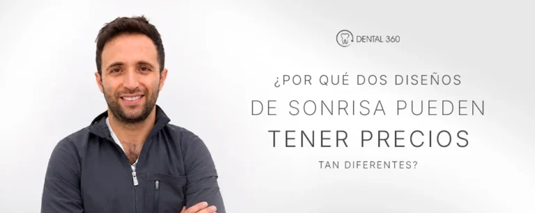 Odontólogo explicando a una paciente la planificación y precio de un diseño de sonrisa